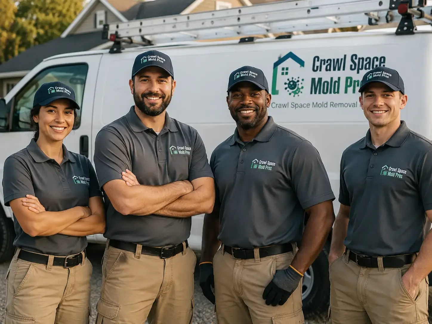 Crawl Space Mold Removal company in Noble, LA
